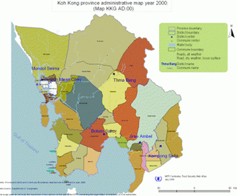 Koh Kong Map